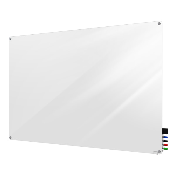 Ghent Harmony Glass Unframed DryErase Whiteboard, 36" x 48