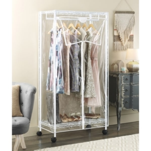 Whitmor 6779-4579 Storage Rack - 3 Tier(s) - Floor - Sturdy, Heavy Duty,  Breathable, Stackable - Metal, Fabric, Resin - 1 Each - Zerbee