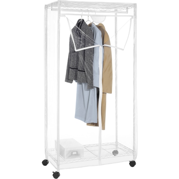 Whitmor 6779-4579 Storage Rack - 3 Tier(s) - Floor - Sturdy, Heavy Duty,  Breathable, Stackable - Metal, Fabric, Resin - 1 Each - Zerbee