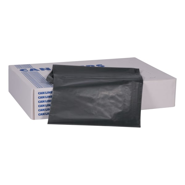 Commercial trash bags 45 gallon 40x46 22 mic case of 150