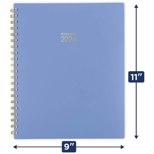 2024 Planner Refills, 11-Disc Discbound One Page Per Day Daily ＆ Monthly  Planner, January 2024 -December 2024, Prioritized, To-Do List, Notes
