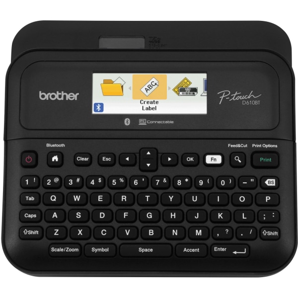 P-Touch Business Professional Connected Label Maker, 30 mm/s Print Speed, 10.2 x 4.8 x 12.6