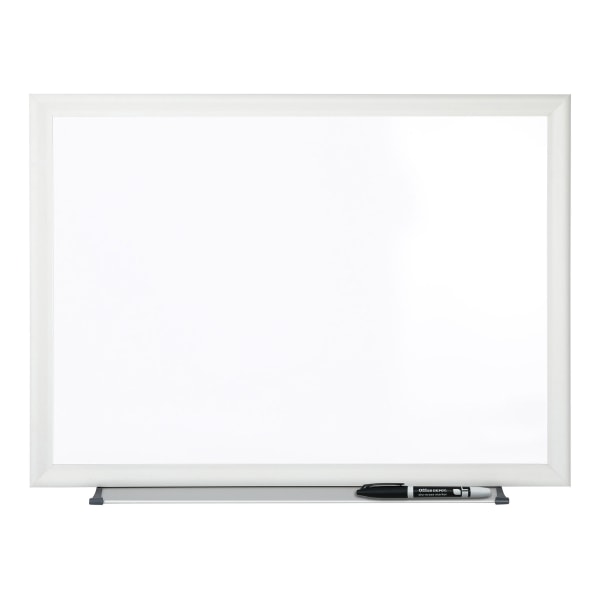 Quartet Prestige 2 Magnetic Dry Erase Whiteboard With Mobile Easel 72 x 48  Plastic Frame With Graphite Finish - Office Depot