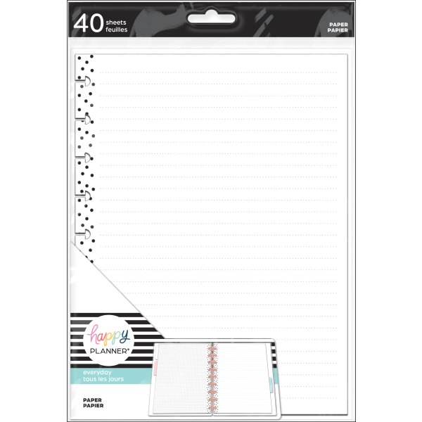Happy Planner Classic Filler Paper Zerbee