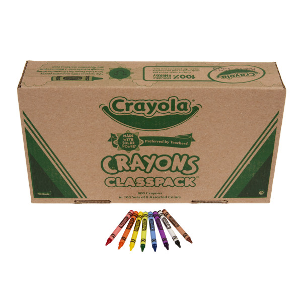 Crayola Back To School Supplies, Grades 3-5, Ages 7, 8, 9, 10, Contains 24  Crayons, 10 Washable Broad Line Markers, and 12 Colored Pencils [