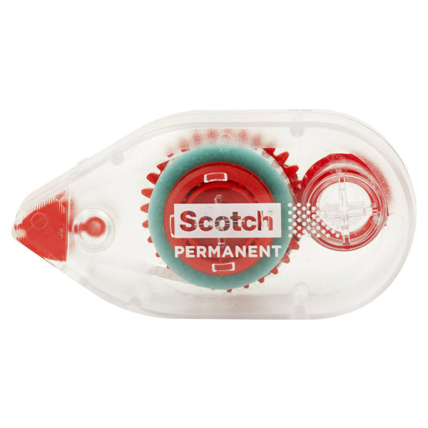 Scotch DoubleSided Adhesive Roller Dispenser Included Handheld Dispenser 1 / Each Clear