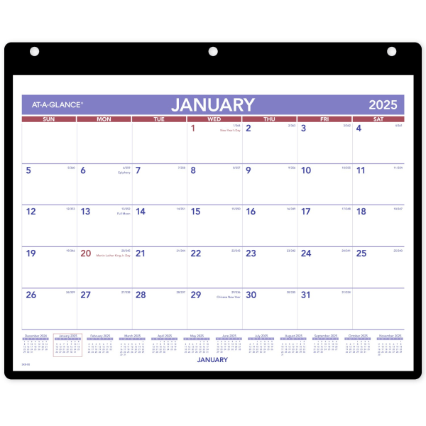 2025-at-a-glance-monthly-wall-calendar-with-jacket-11-x-8-traditional-january-2025-to-december-2025-sk800-zerbee