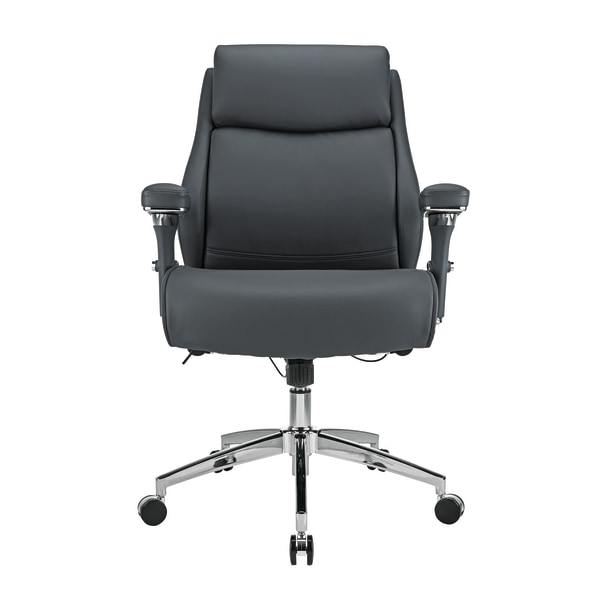 realspace keera modern comfort mid back chair