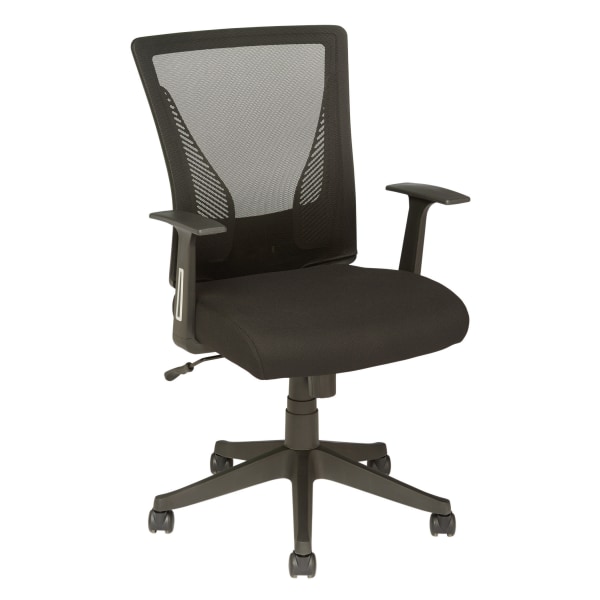 Brenton Studio&reg; Radley Mid-Back Task Chair, Black 749969