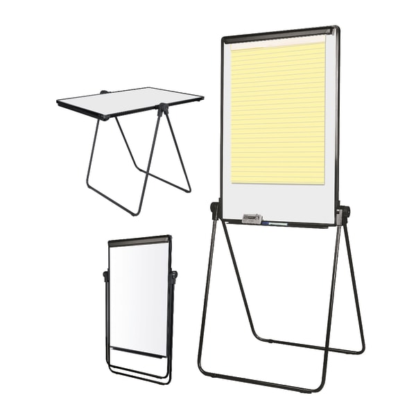  Magnetic Portable Dry Erase Easel Board Stand White Board  Flipchart Easel Board for Office or Teaching at Home & Classroom : Office  Products