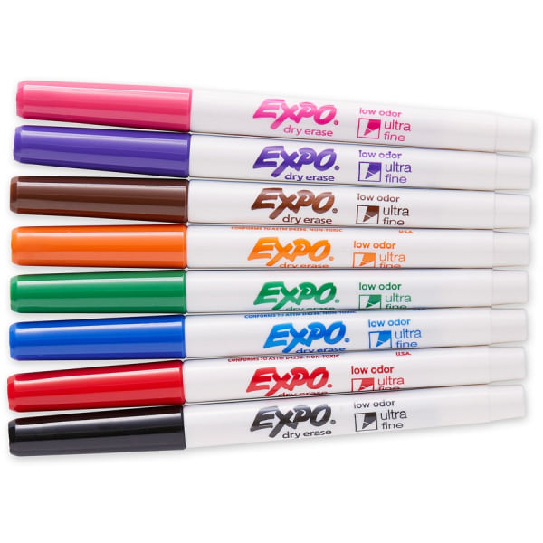 Expo® Fine Tip Low Odor Dry Erase Markers, 1 - Jay C Food Stores