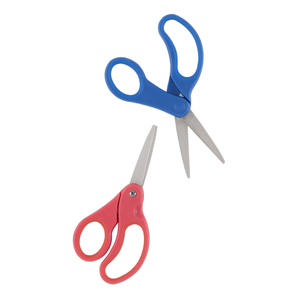 Westcott Student Scissors with Anti Microbial Protection 7 Pointed Assorted  Colors - Office Depot