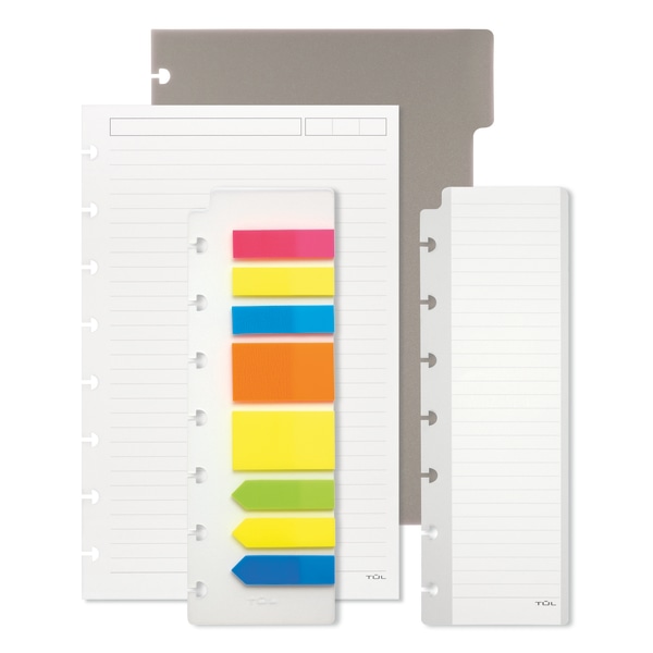 TUL® Discbound Notebook Starter Kit, Letter Size, Assorted Colors - Zerbee