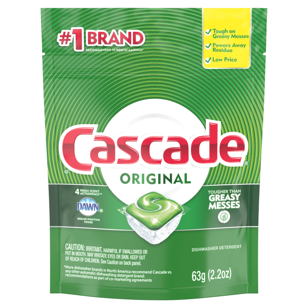 Cascade Dishwasher Detergent ActionPacs 7592763