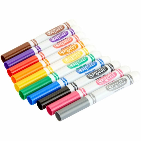 Crayola Super Tip Markers Washable 10 ea