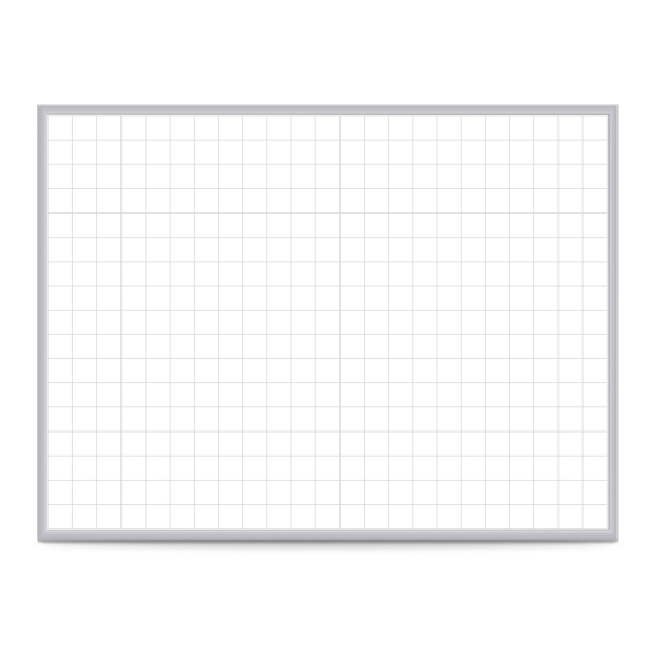 Ghent Grid Magnetic Dry-Erase Whiteboard 7647617