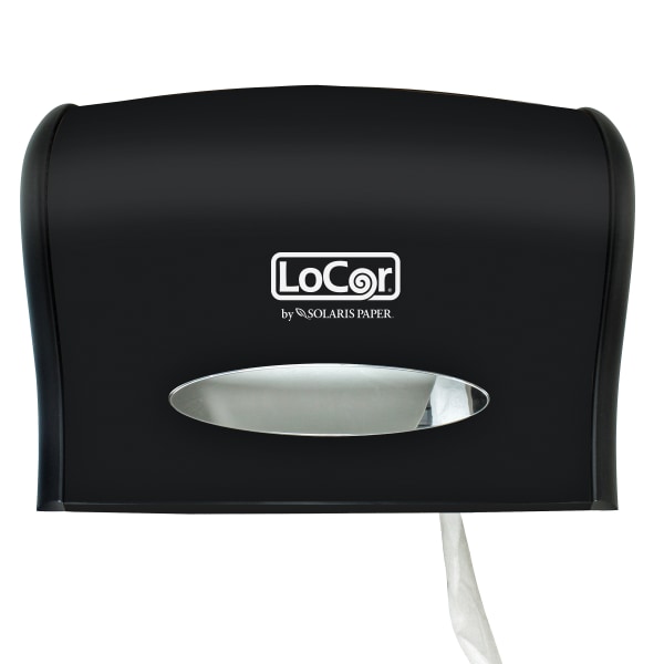 Solaris Paper&reg; LoCor&reg; Wall-Mount Jumbo Bath Tissue Dispenser 768073