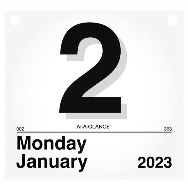 AT-A-GLANCE &ldquo;Today Is&rdquo; 2023 RY Daily Wall Calendar Refill 7777148