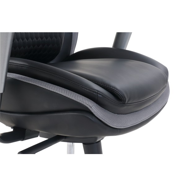 Shaquille O'Neal™ Zethus Ergonomic Bonded Leather HighBack Executive