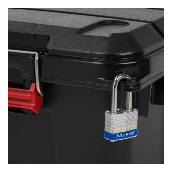 IRIS Weathertight Plastic Storage Containers With Latch Lids 15 38