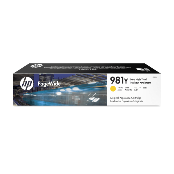 HP 981Y PageWide Extra-High-Yield Yellow Cartridge HEWL0R15A