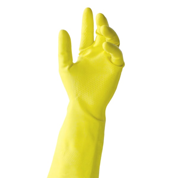 Tronex Extra-Strength Multipurpose Flock-Lined Latex Gloves 7914261