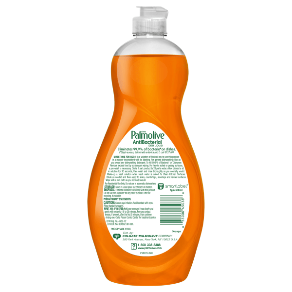 Dawn Ultra Antibacterial Dish Soap - 28 fl oz (0.9 quart) - Citrus Scent -  1 Each - Orange