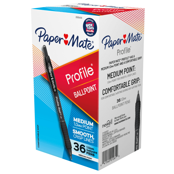 Paper Mate Flair Tropical Vacation Felt Tip Pens Medium Point 0.7 mm  Assorted Colors Pack Of 12 - Office Depot