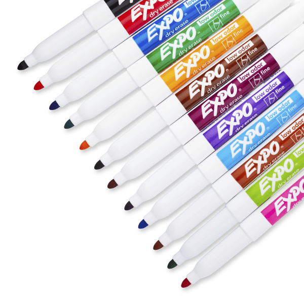 Expo Whiteboard / Dry Erase Board Soft Pile Eraser, 5 1/8-inch (Pack of 6)