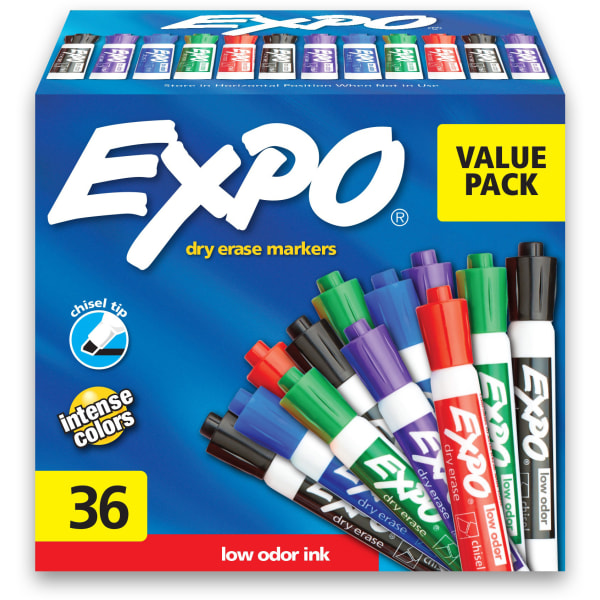 Office Depot Brand Dry Erase Marker Set Assorted Colors - Office Depot