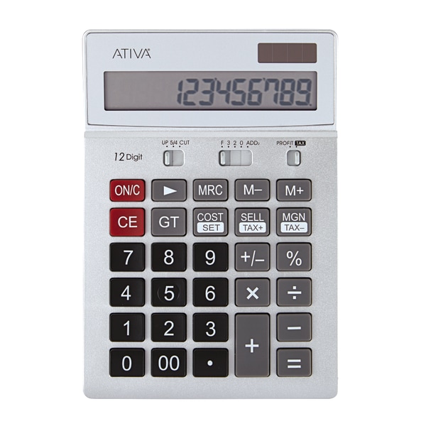 Ativa&reg; KC-422 12-Digit Desktop Calculator 806918