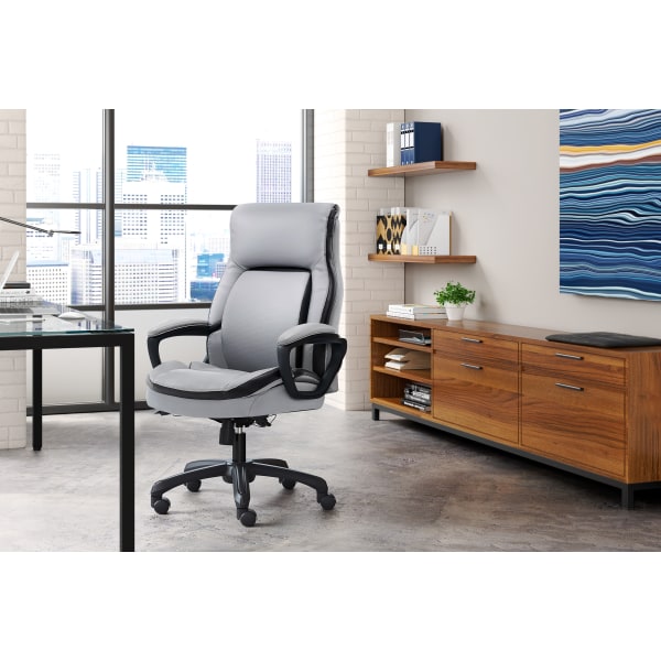 Shaquille O'Neal™ Amphion Ergonomic Bonded Leather HighBack Executive
