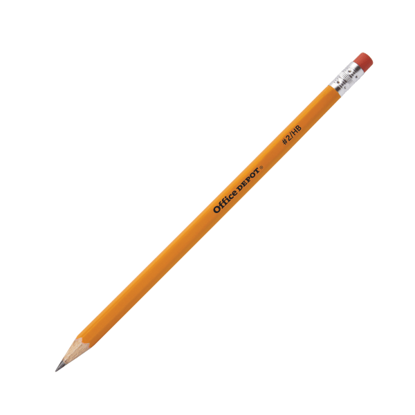 Presharpened Wood Pencils, #2 Medium Soft Lead, Yellow, Pack Of 24 Pencils  - Zerbee