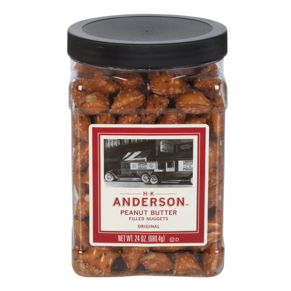 Pretzels, Peanut Butter, Tub, 24 oz Pretzels, Peanut Butter, Tub, 24 oz