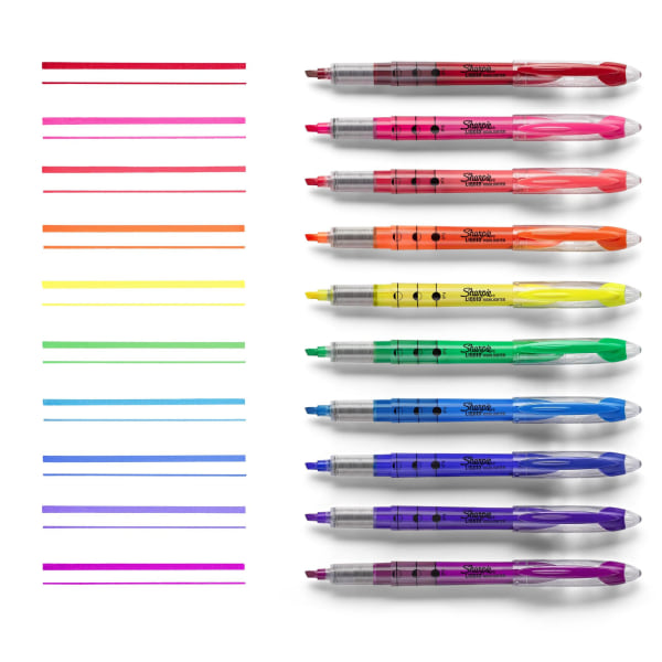 Sharpie Felt Tip Pens 0.4mm Fine Point Black Barrel Berry ink - Office Depot