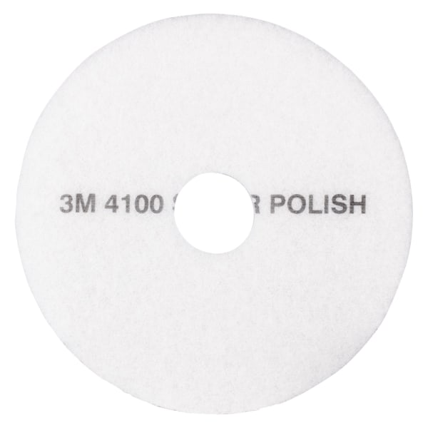 3M White Super Polish Pads - 5/Carton - Round x 12 3M White Super Polish Pads - 5/Carton - Round x 12