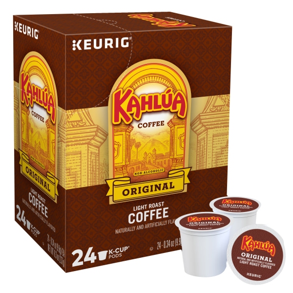 The Original Donut Shop Single Serve K Cup 1 Step Mocha Latte Carton of 20  - Office Depot