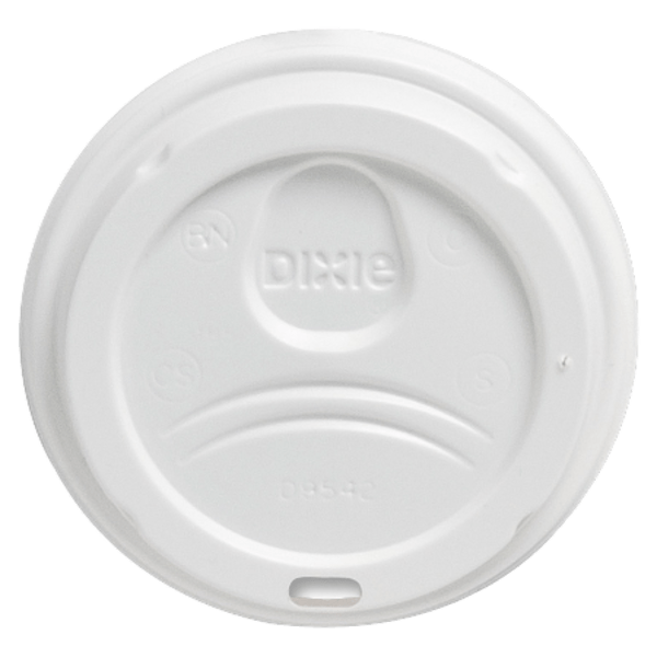 Dixie PerfecTouch Cup White Plastic Lids DXE9542500DX