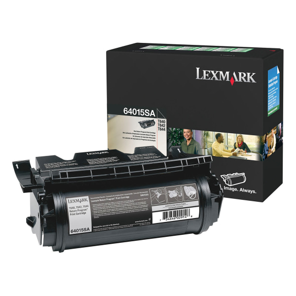 Lexmark&trade; 64015SA Return Program Black Toner Cartridge LEX64015SA