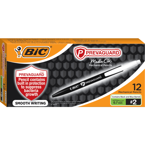 BIC&reg; Prevaguard Mechanical Pencil with antimicrobial additive 8464478
