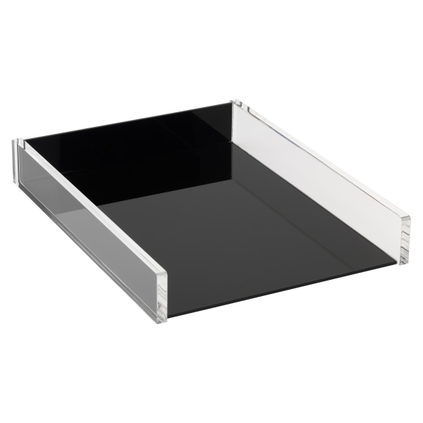 Realspace Black Acrylic Desk Organizer - Office Depot