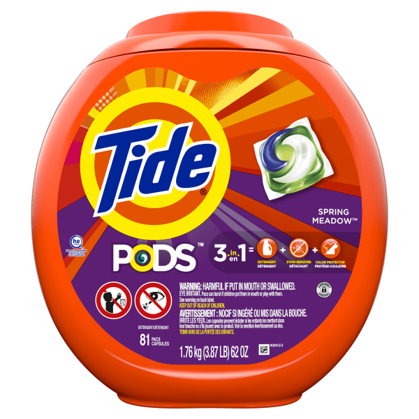 Tide PODS Liquid Laundry Detergent Soap Pacs 8541700
