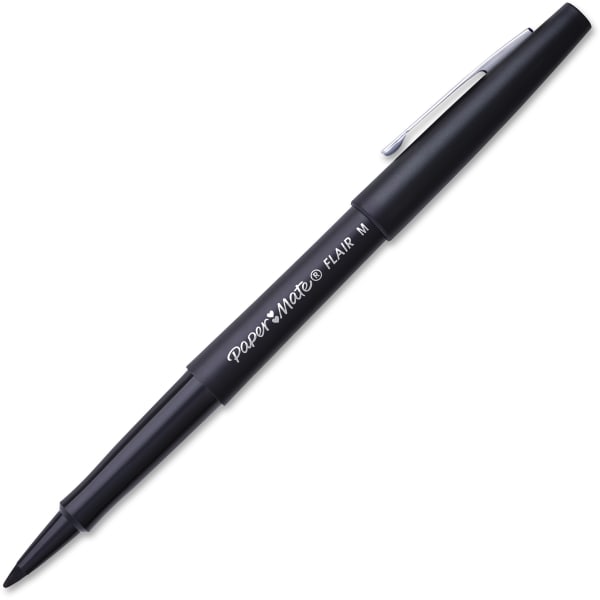 black felt tip pen, 0.7 mm