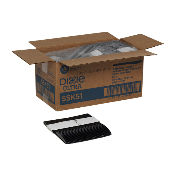 Dixie&reg; Ultra SmartStock by GP PRO Series-O Plastic Utensil Refills DXESSK51