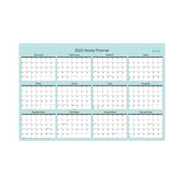 Blue Sky&trade; Monthly Calendar 8612342