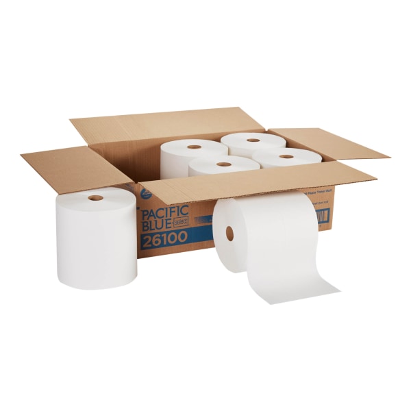 7-3/4'' Hardwound Paper Towel Rolls