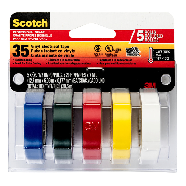 Scotch&reg; Professional Quality Electrical Tape 867319