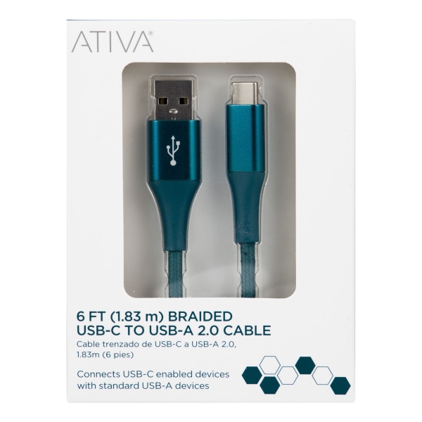 Ativa&reg; USB Type-C To USB Type-A Cable 8691874