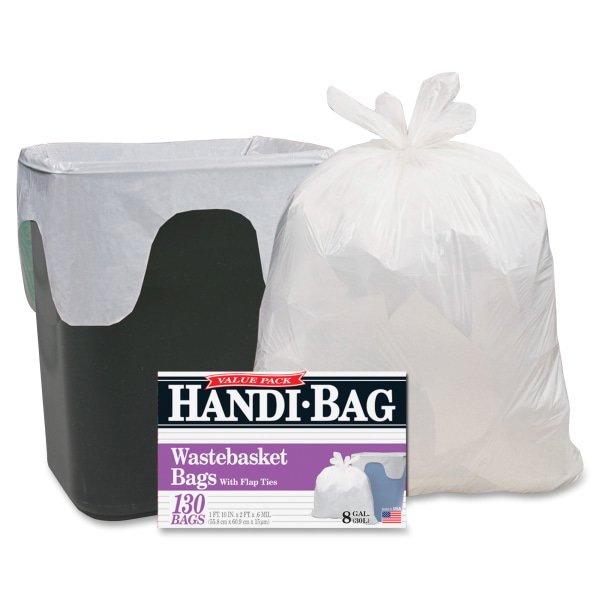 Global Industrial Medium Duty Clear Trash Bags - 40 to 45 gal, 0.75 mil, 100 Bags/Case