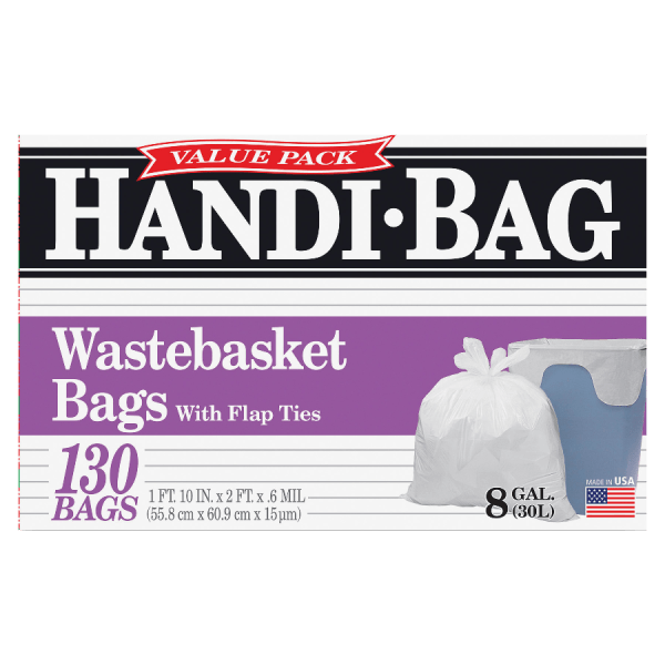 Registry Disposable Laundry Bag, Drawtape, 18 W x 19 L, 1.25 Mil, White, Draw Tape Laundry Bags, Disposable Laundry Bags, Disposable Bags and  Liners, Room Supplies, Open Catalog